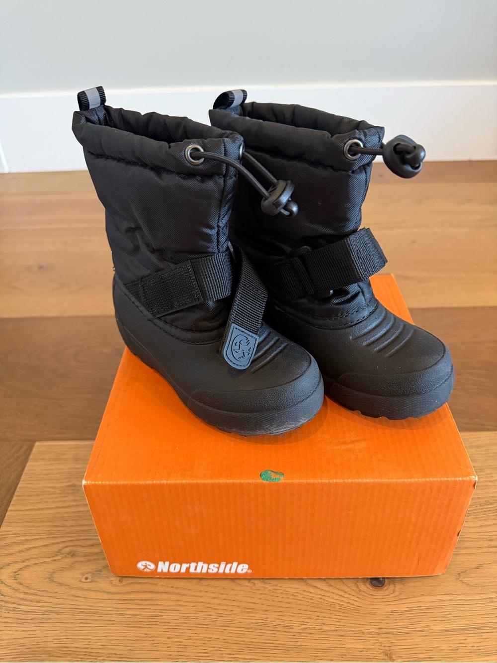 Northside Toddler / Baby Black Snow Boots Size 7